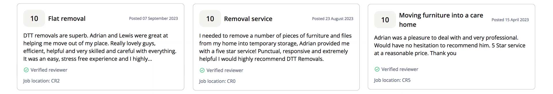 Checkatrade Reviews - 3