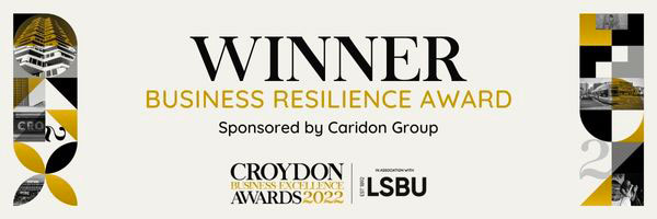 Croydon Buisiness Awards Winner 2021